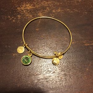 Alex and ani birthstone bracelet